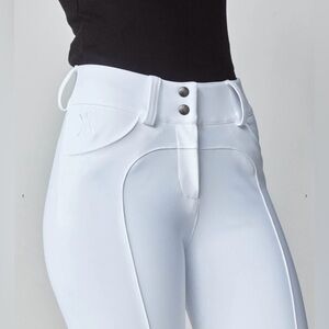 Yagya White Full Grip Breeches – XS – $390 Retail